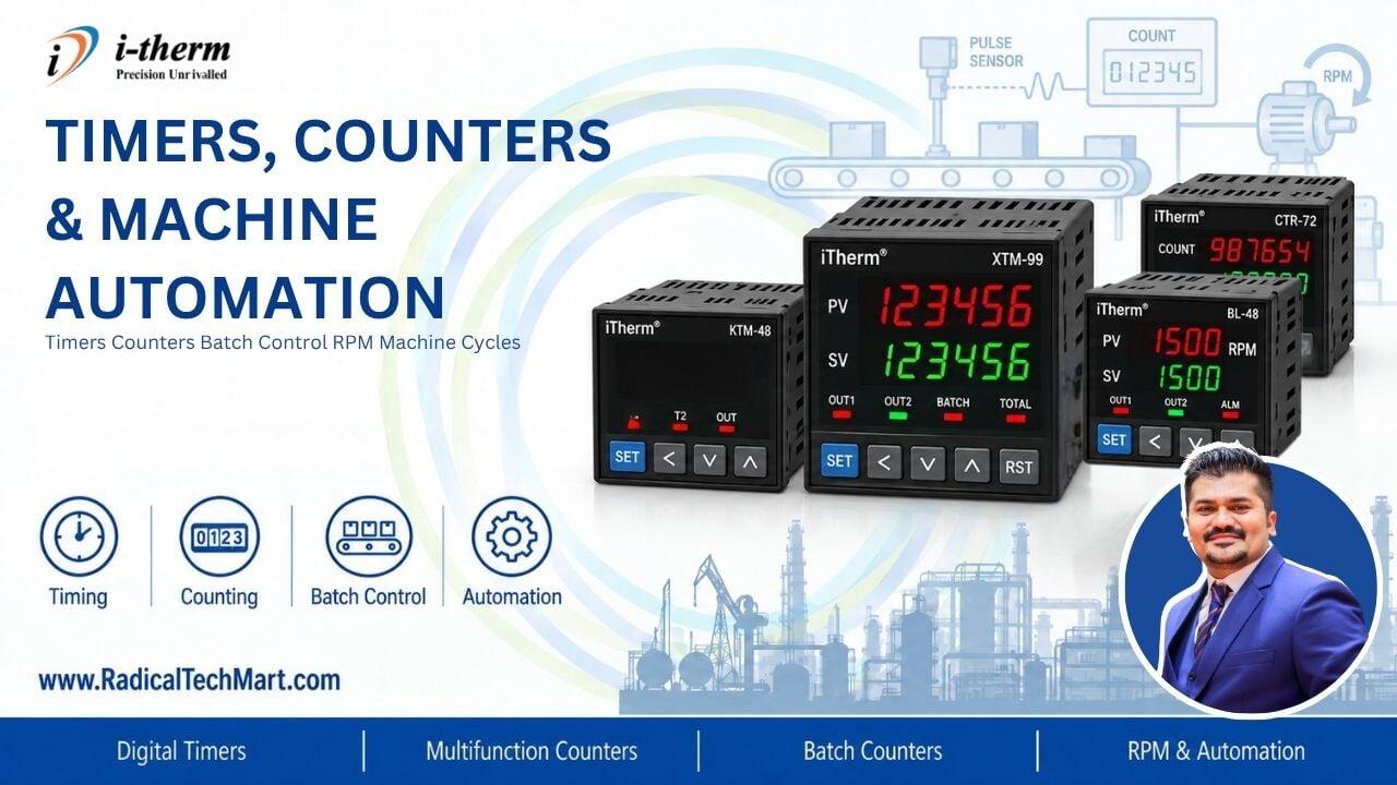 Industrial Timers & Counters Guide | iTherm Machine Automation